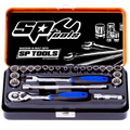 Socket Set - 1/4Dr 12Pt 23Pc Metric/Sae