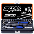 Socket Set - 1/4Dr 6Pt 23Pc Metric/Sae