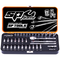 Socket Set - 1/4Dr 6Pt 35Pc Metric