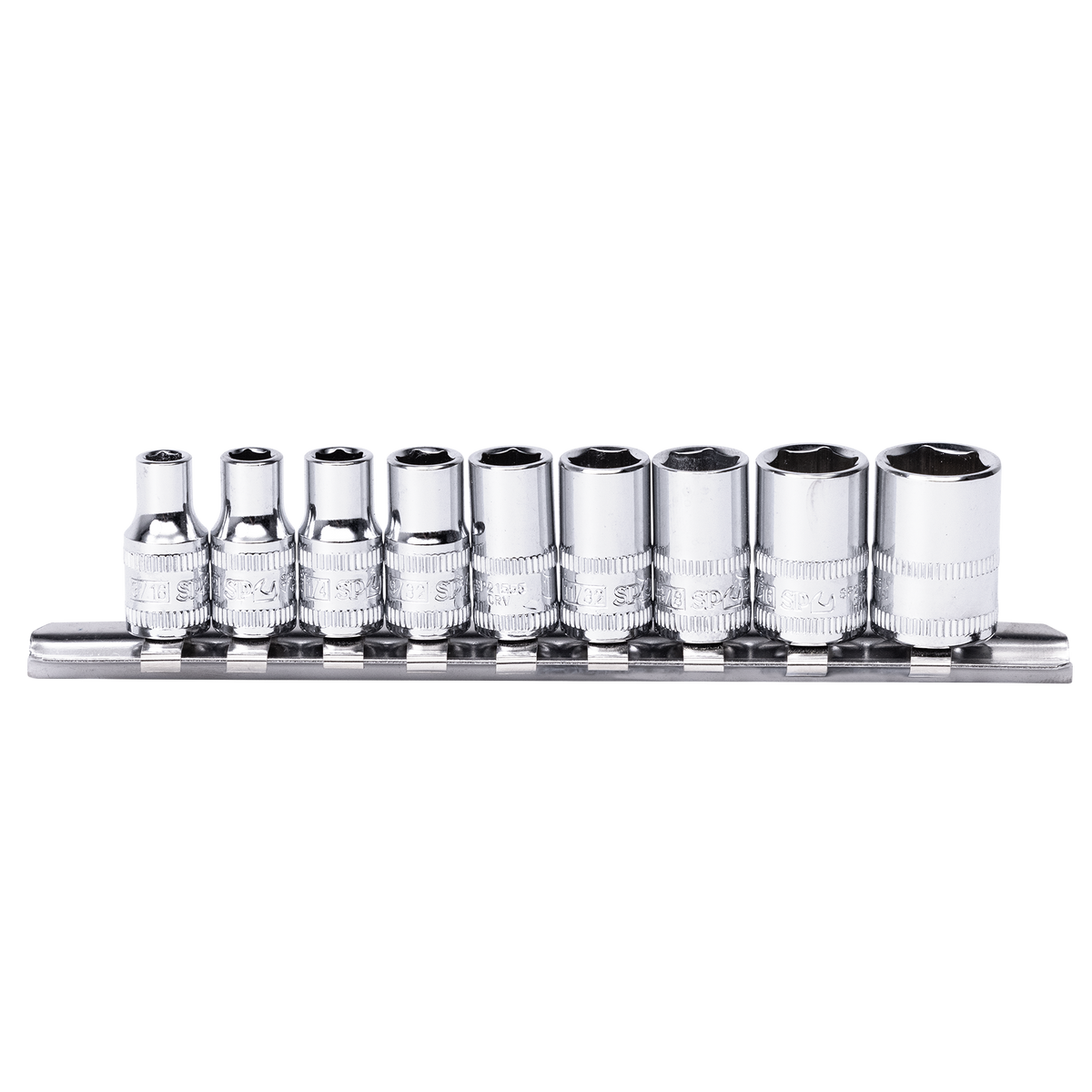 Socket Rail - 1/4Dr 6Pt 9Pc Sae