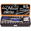Socket Set - 3/8Dr 12Pt 32Pc Metric/Sae