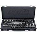 Socket Set - 3/8Dr 12Pt 44Pc Metric/Sae/E-Torx