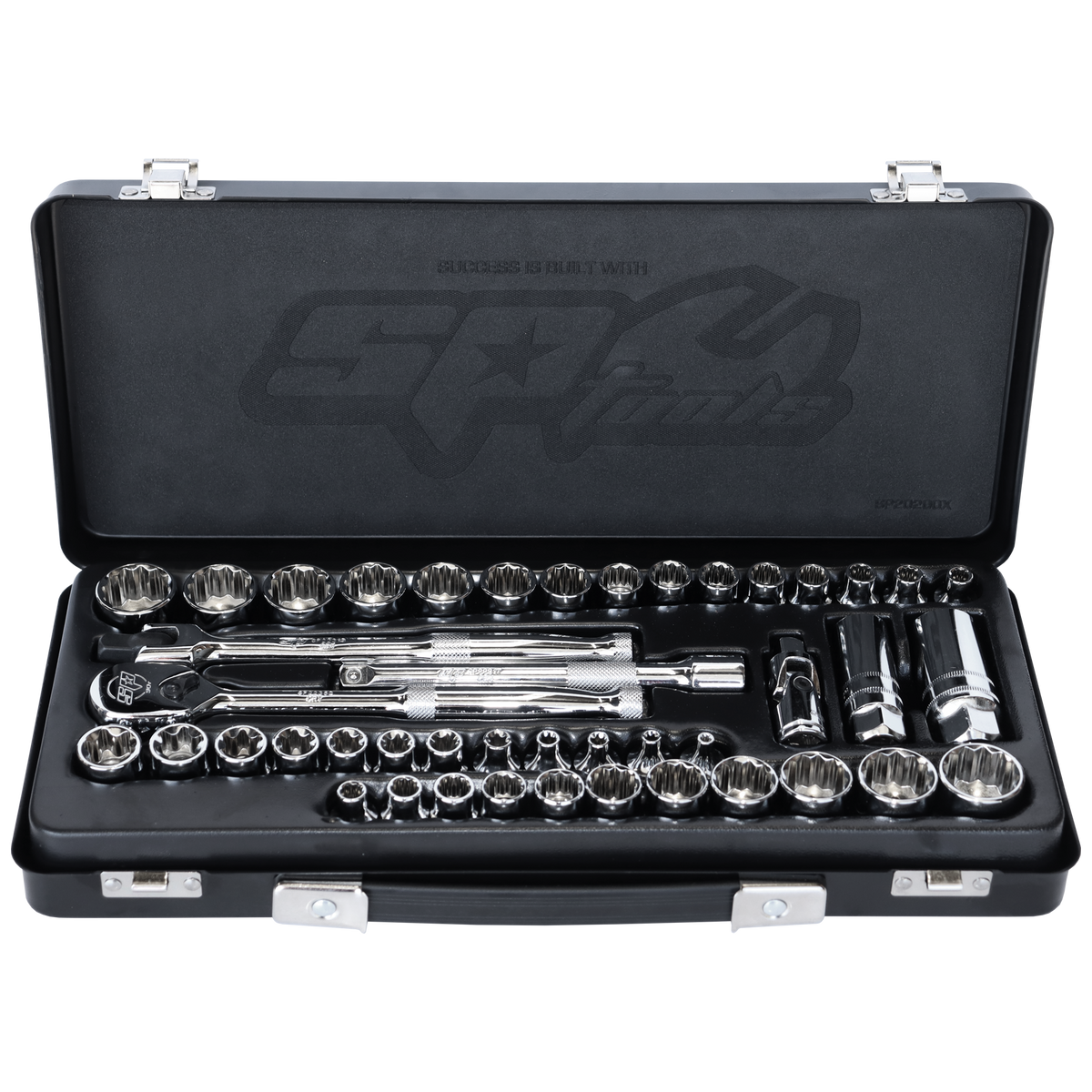 Socket Set - 3/8Dr 12Pt 44Pc Metric/Sae/E-Torx