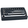 Socket & Spanner Set - 3/8Dr 16Pc E Torx