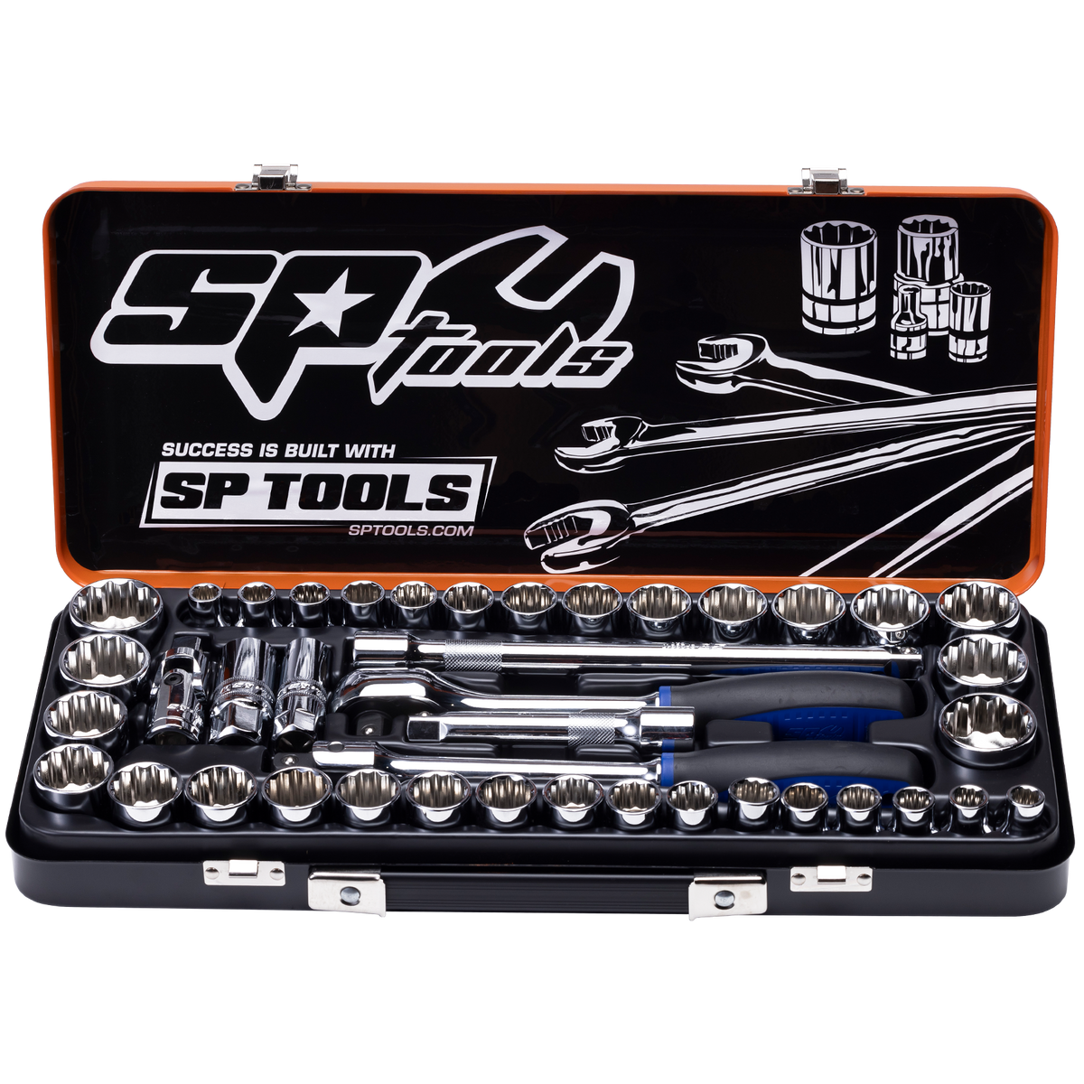 Socket Set - 1/2Dr 12Pt 41Pc Metric/Sae