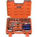 Socket Set - 1/2Dr 12Pt 26Pc Metric/Sae In X-Case