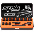 Socket Set Impact 1/2Dr 6Pt 14Pc Sae