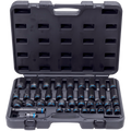 Socket Set Impact 1/2Dr  6Pt 40Pc Metric