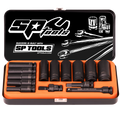 Socket Set Impact 1/2Dr Deep 6Pt 14Pc Sae