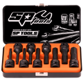 Socket Set Impact 1/2Dr Inhex 9Pc Sae