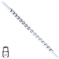 Workshop - Socket Rail 1/2"Dr Holds 16Pc (413Mm/16In)