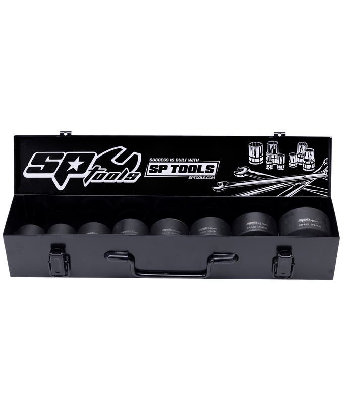 Socket Set Impact 3/4DR 6Pt 8Pc Metric - SP20410