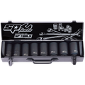 Socket Set Impact 3/4"Dr Deep 6Pt 8Pc Sae