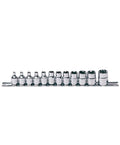 Socket Rail - 3/8" DR 12Pc E Torx - SP20550