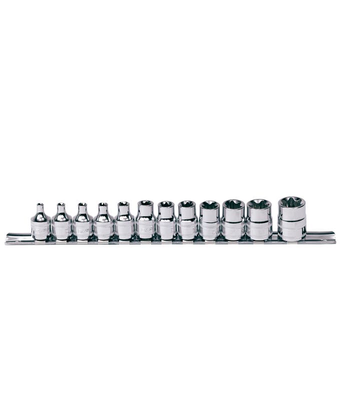 Socket Rail - 3/8" DR 12Pc E Torx - SP20550