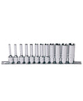 Socket Rail - 3/8" DR Deep 12Pc E Torx - SP20551