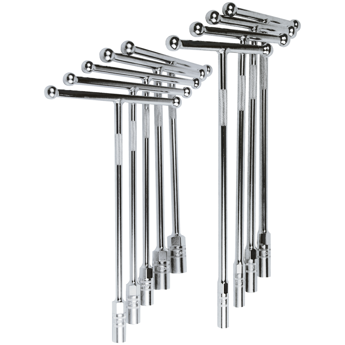 Socket Set 9Pce T-Handle