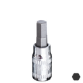 Socket - 1/4"Dr Inhex Metric 4Mm