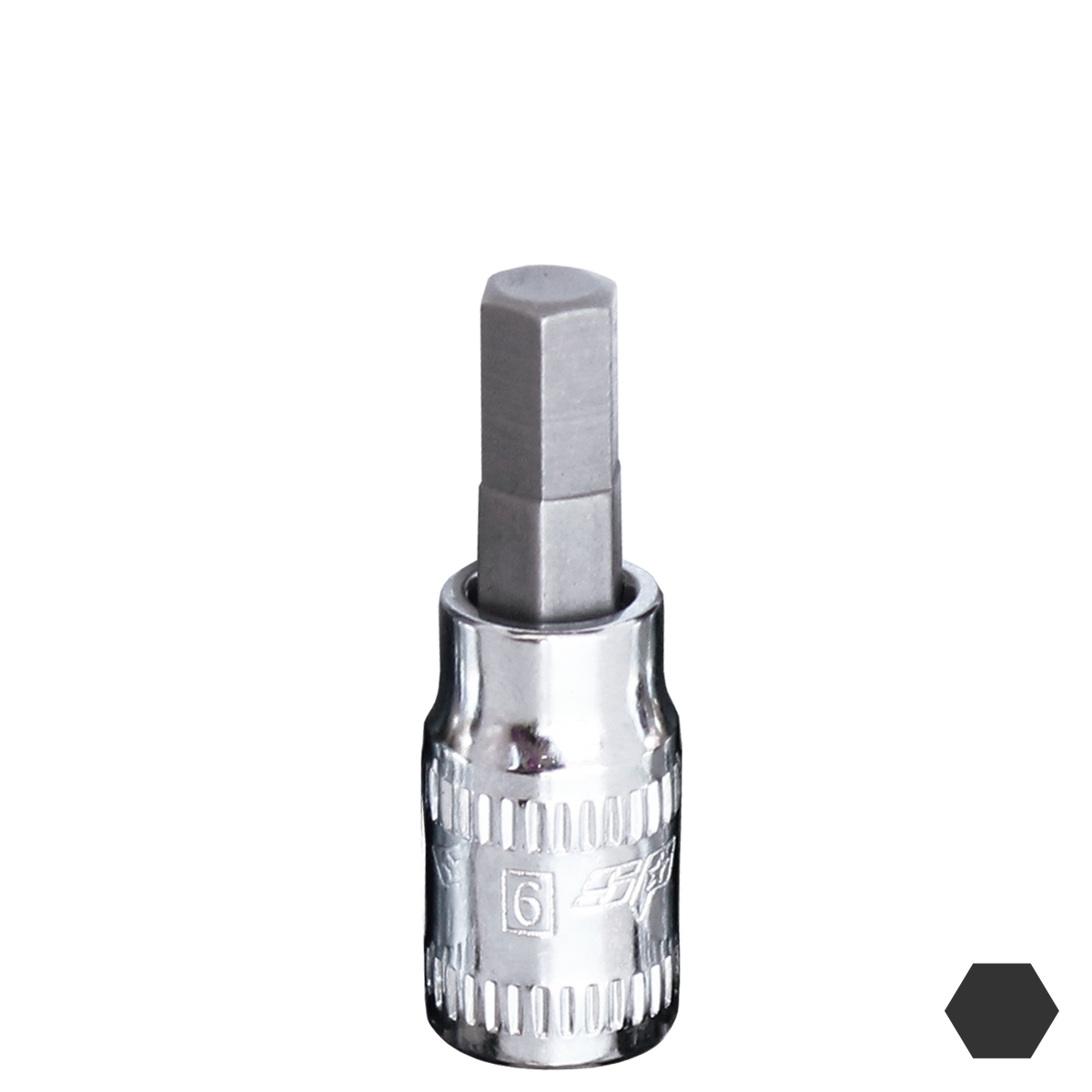 Socket - 1/4"Dr Inhex Metric 6Mm
