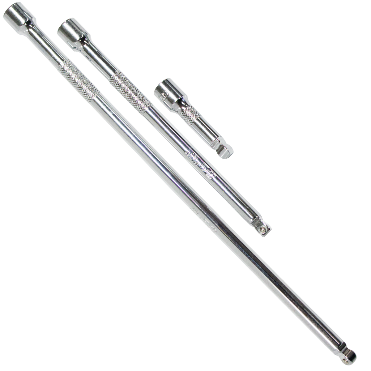 Socket Accessories - 1/4"Dr Extension Wobble Bar 3Pc Set