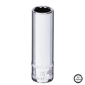 Socket - 1/4"Dr Deep 12Pt Metric 5Mm