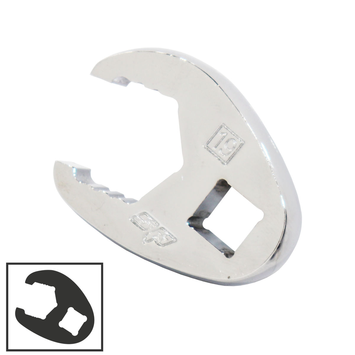 Socket - 3/8"Dr Crowfoot Flare Nut Ring End Metric 14Mm