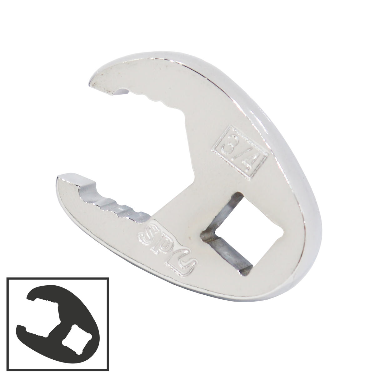 Socket - 3/8"Dr Crowfoot Flare Nut Ring End Sae 1/2"