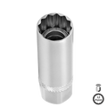 Socket - 3/8"Dr Spark Plug Magnetic Metric 14Mm