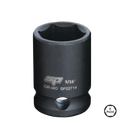 Socket Impact 3/8"Dr 6Pt Sae 1/4" Sp Tools