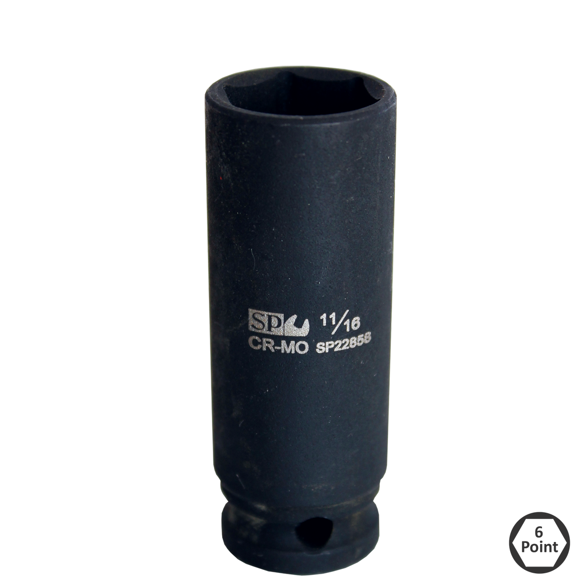 Socket Impact 3/8"Dr 6Pt Deep Sae 1/4" Sp Tools
