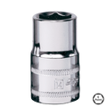 Socket - 1/2"Dr Standard 6Pt Metric 13Mm