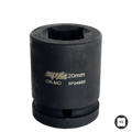 Socket Impact 3/4"Dr Double Sq Metric 19Mm