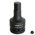 Socket Impact 1"Dr Inhex Metric 24Mm