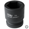 Socket Impact 1-1/2"Dr 6Pt Sae 2-7/8"