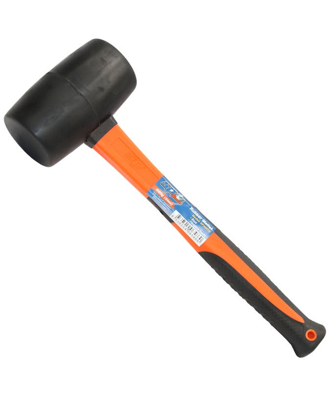 Striking Tools - Hammer Rubber Mallet Black - 454G/16Oz/1Lbs - SP30274