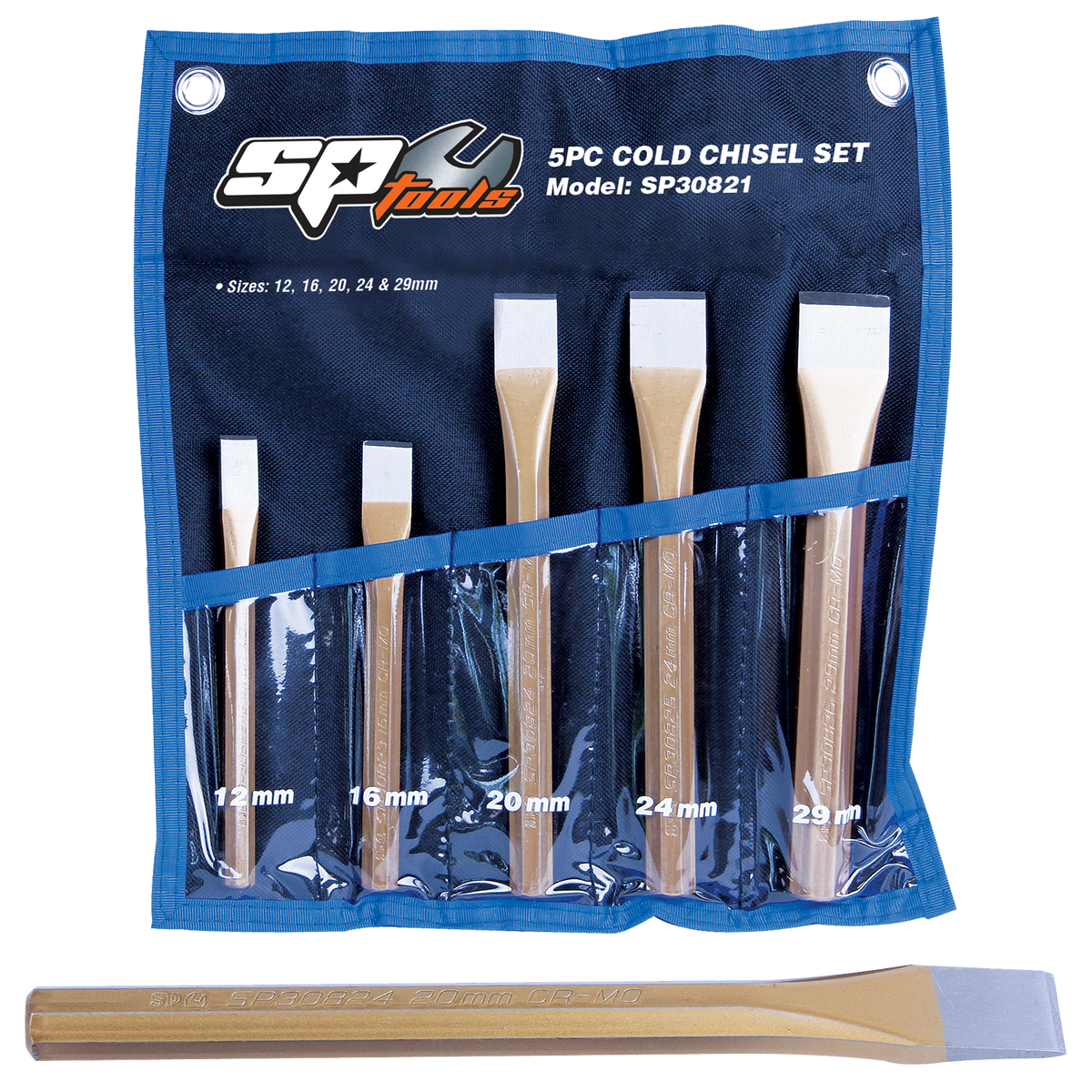 Striking Tools - Cold Chisel 5Pc Set