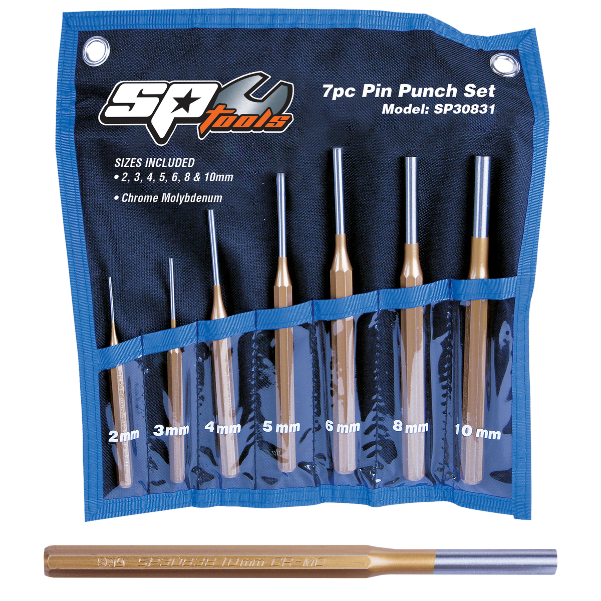 Striking Tools - Pin Punch 7Pc Set