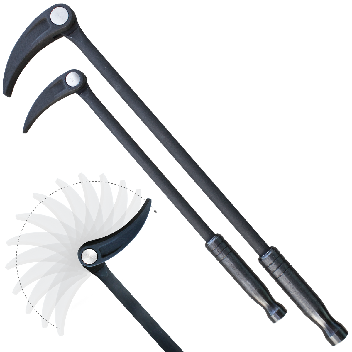 Auto Speciality - Pry Bar Set 2Pc Indexing Jaw 406Mm + 559Mm