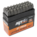 Striking Tools - Letter Punch 27Pc Set (3Mm)