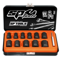 Socket Set Impact Twist 3/8Dr 12Pc Metric