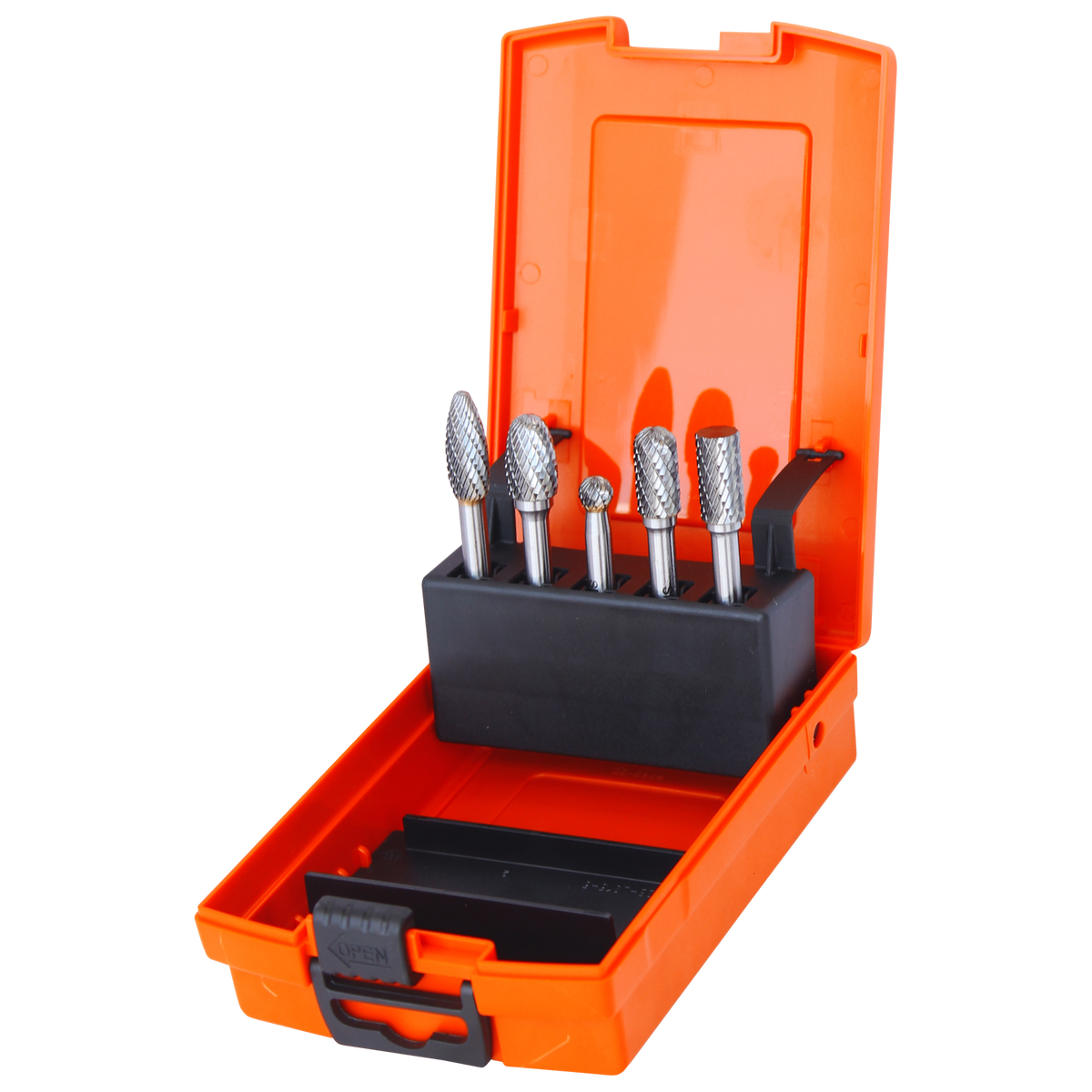 Cutting Tools - Burr Tungsten Carbide Steel 5Pc Set