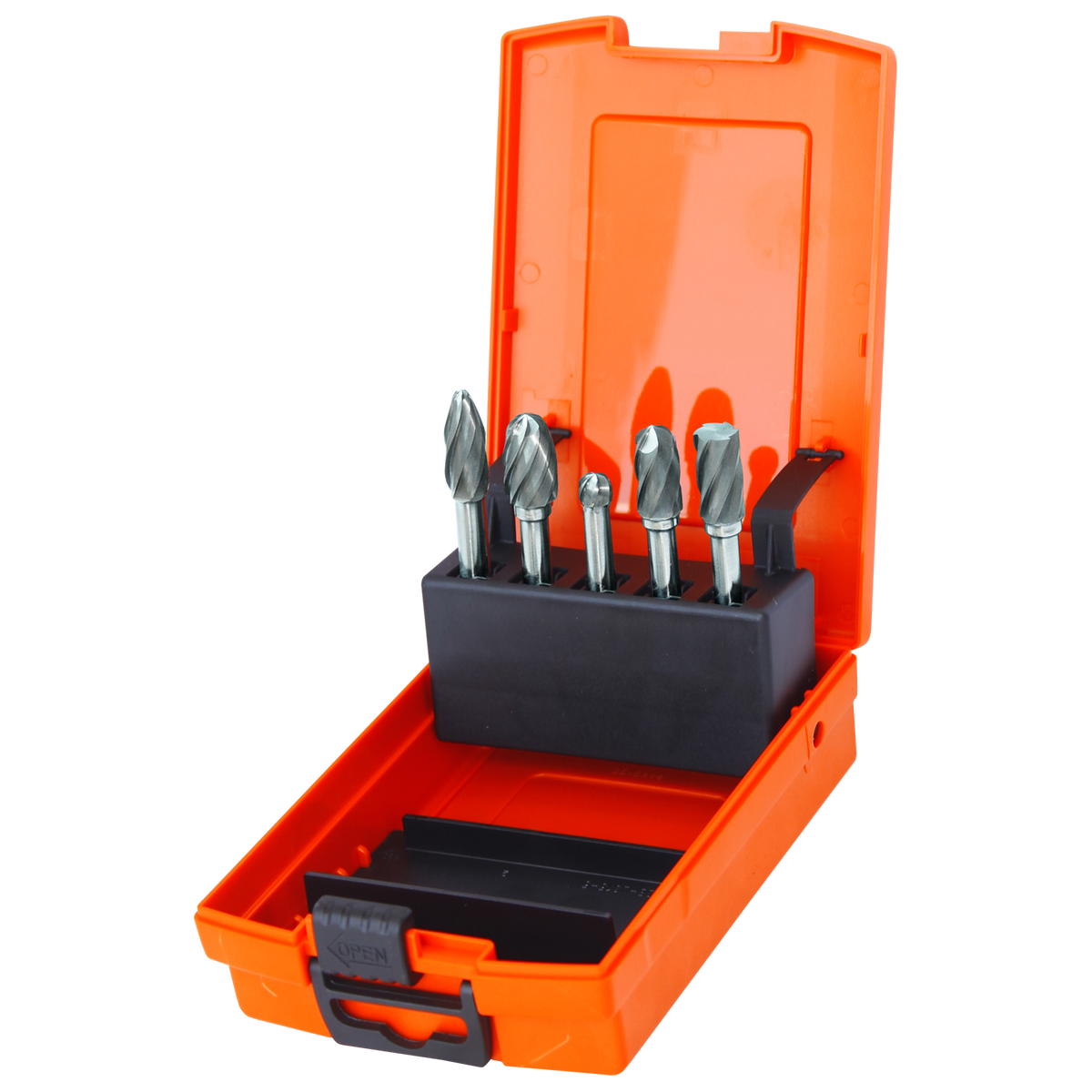 Cutting Tools - Burr Tungsten Carbide Alum, 5Pc Set