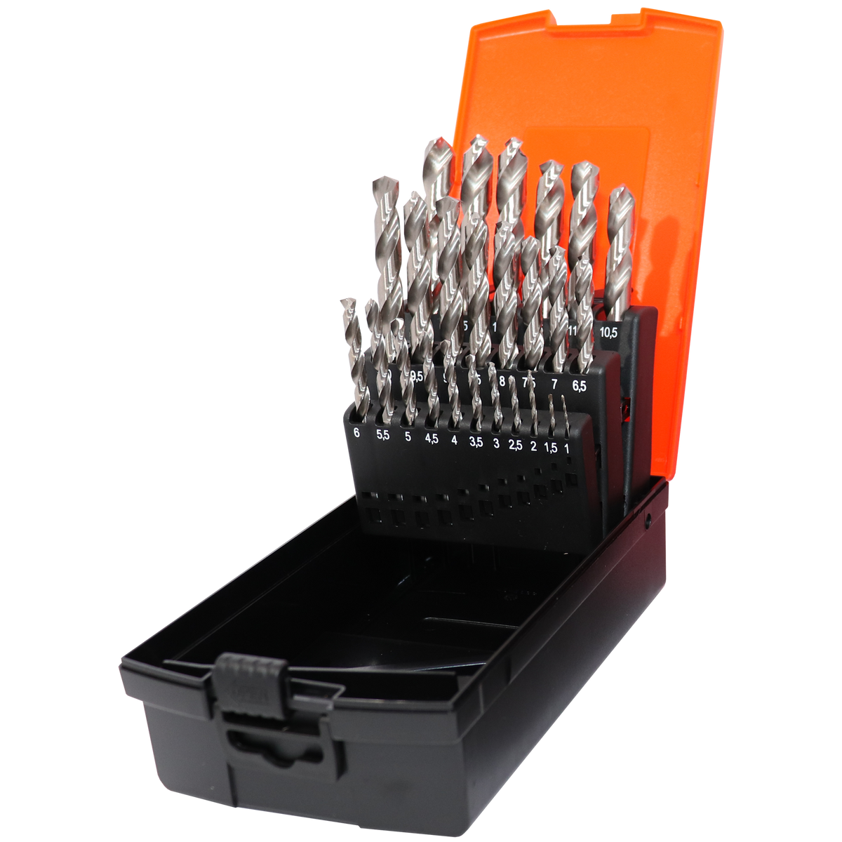 Cutting Tools - Hss Drill Bits High Speed Steel Metric - 25Pc Set