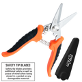 Pliers & Cutters - Industrial Shear/Scissors Safety Tip - 180Mm (7")