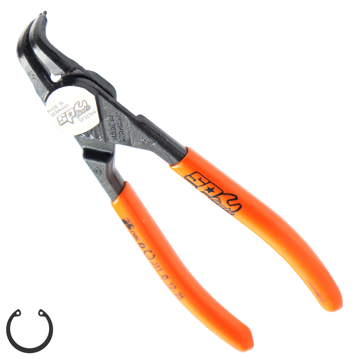 Pliers & Cutters - Hd Circlip Internal Bent (10-25Mm) Precision 135Mm