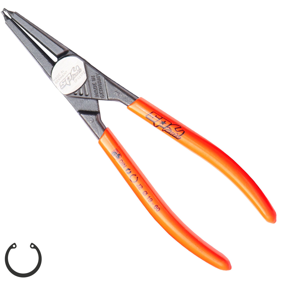 Pliers & Cutters - Hd Circlip Internal Straight (19-60Mm) Precision 185Mm