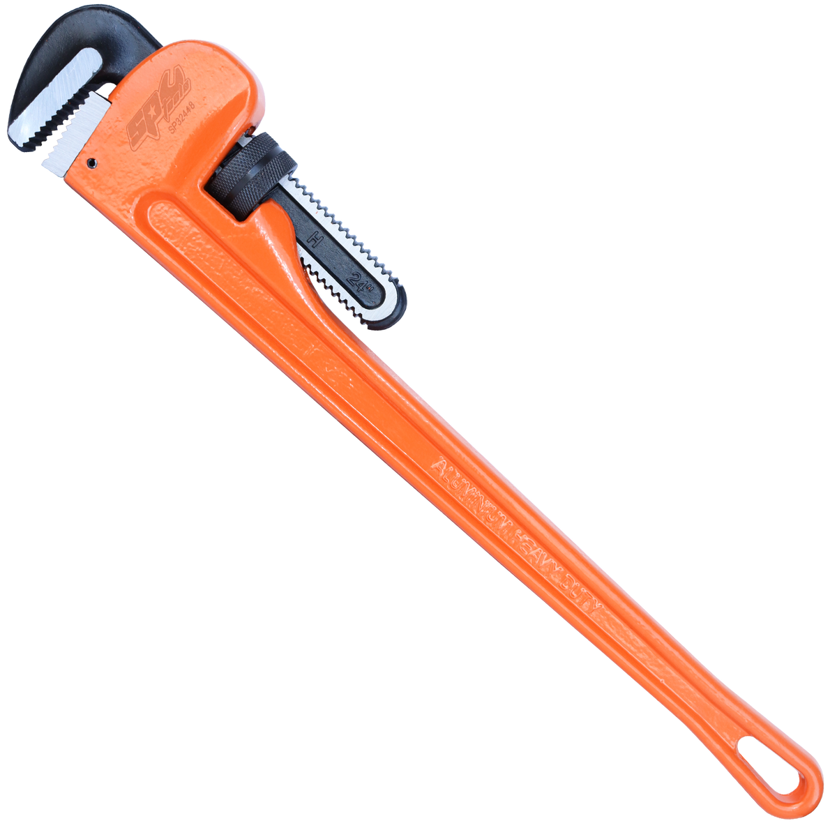 Wrench - Pipe Wrench Aluminum Handle 24"