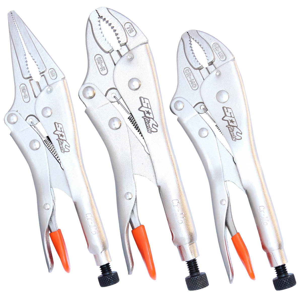Pliers & Cutters - Locking High Leverage 3Pc Set