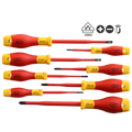 Screwdriver Set - Slotted/Phillips Vde Insulated - 8Pc Set