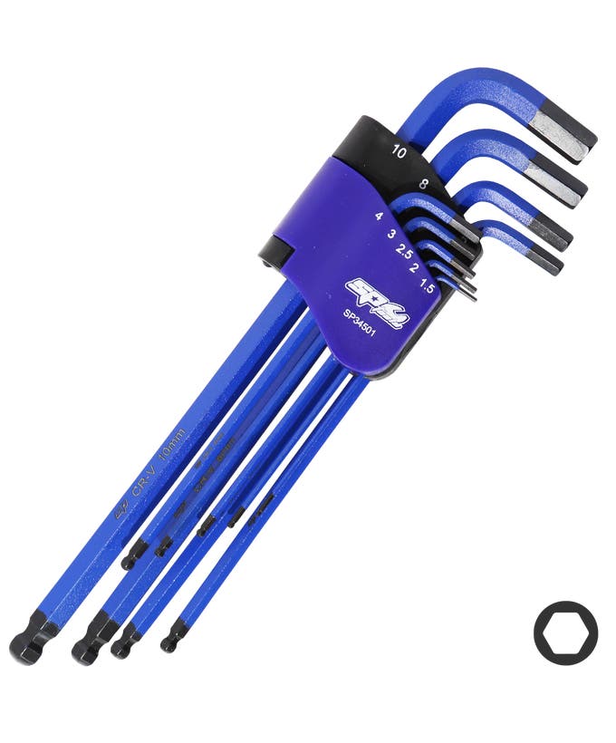 Key Set - Metric Hex Ball DRive 9Pc - SP34501